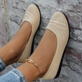 thumbnail image 5 of Miqool Women's Mesh Dressy Flats Shoes Slip On Comfortable Work Ballet Flats Breathable Round Toe Dress Shoes, 5 of 7