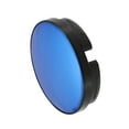 thumbnail image 4 of Unique Bargains 4 Pcs 58mm 4 Clips Car Wheel Rim Hub Center Caps Cover with Blue Sticker Black, 4 of 6