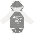 thumbnail image 3 of Inktastic Lacrosse Teamwork Boys or Girls Long Sleeve Baby Bodysuit, 3 of 5