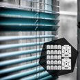 thumbnail image 3 of Miangastore Window Blind Accessories Parts Silver 20Pcs 2.2X1.7X0.2In, 3 of 9