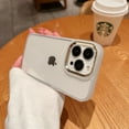thumbnail image 1 of Luxury Metal Camera Ring Protect Case for iPhone 16 15 14 13 12 11 Pro Max Clear Acrylic Shockproof Armor Defender Bumper Cover Gold For iPhone 13 ProMax, 1 of 6