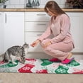 thumbnail image 3 of Christmas Stocking Pattern Kitchen Rugs Sets Of 2,Anti Fatigue Kitchen Mat Rugs Non Slip Washable,Decorative Kitchen Floor Mats for Kitchen,Sink,Laundry,17"x30"+17"x47", 3 of 7