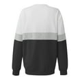 thumbnail image 3 of Frostluinai Sweatshirts for Women Long Sleeve Crew Neck Casual Pullover Fashion Color Block Sweat Shirts Comzy Fall Pullover with Pocket, 3 of 4