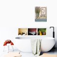 thumbnail image 6 of 12X16inch Canvas Prints for Bathroom Floral Pictures Wall Art with Farmhouse Bath Towel Vase, Perfect Decor Accent for Home, 6 of 7