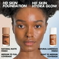 thumbnail image 4 of MAKE UP FOR EVER HD Skin Hydra Glow Foundation - 4R76 Cool Ebony 1oz, 4 of 5