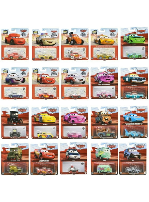 Disney Pixar Cars Die-cast Vehicle Set  20 Toy Cars