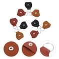 thumbnail image 4 of 9Pcs Portable PU Guitar Picks Holder Portable Guitar Picks Keychain for Picks, 4 of 6