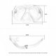 thumbnail image 1 of Snorkel Máscara de natación Buceo Scuba Set para adultos Gafas subacuáticas (Verde) Likrtyny Para estrenar, 1 of 8