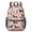 Dachshund and Wine, variant on Corgi and Polka Dot Beige Pattern 17" School Backpacks for Teens,Waterproof Oxford Fabric,S-Shape Padded Straps for School,Travel,Hiking,Camping