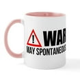 thumbnail image 2 of CafePress - Warning Spontaneous Singing - 11 oz Ceramic Mug - Novelty Coffee Tea Cup, 2 of 6