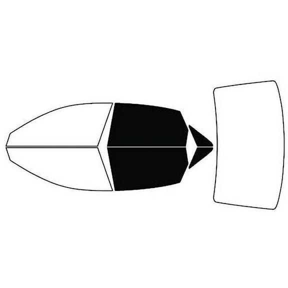 Avery Dennison NR Nano Ceramic IR Window Tint Kit Compatible with Audi A4 2017-2025 (Sedan) - Back