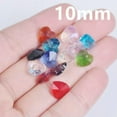 thumbnail image 3 of U8MO 10pcs Heart 10mm 14mm Faceted Cut Crystal Glass Loose Pendants Beads DIY Jewelry-Red-14mm, 3 of 4