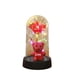 thumbnail image 2 of Adorno Decorativo de Rosa, con Oso de Peluche, Flores Artificiales y Luz Nocturna LED, 15.5x8.5cm, para San Valentín, Decoración de Mesa, 2 of 6