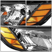 ANQIDI Fits 2010 2012 2013 Kia Forte/Forte Koup 1 Pair Headlamps Front Headlight Assembly Set (Left + Right Side)