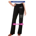 thumbnail image 4 of Woman Within Plus Size Stretch Denim Five-Pocket Bootcut Jeans, 4 of 6