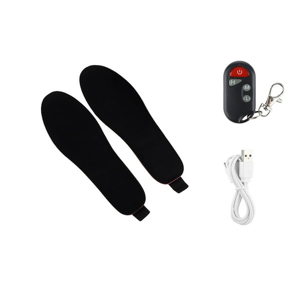 Heated Foot Warmer,Foot Warmers for Shoes 3 Speed Electric Heating Insole Usb Rechargeable Heating Insole Winter Ski Warming Insole Foot Warmer Electric Foot Warmer