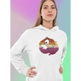 thumbnail image 2 of Cute Beaver Couple Hoodie Women -Smartprints Designs, Female Large, 2 of 4