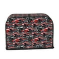 thumbnail image 2 of Sikiie Red And Blue Cars Toaster Covers 2 Slice Dustproof Toaster Cover Bread Machine Cover, Dustproof Cover - 11.4" x 7.5" x 7.9", 2 of 7