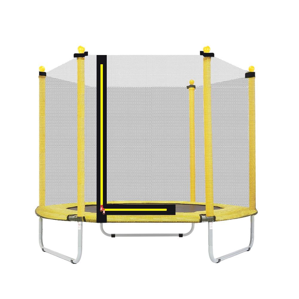 GoDecor 60 inch Kids Trampolines, with Safety Enclosure Net