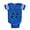 Royal Blue, variant on CafePress - My Siblings Have Tails - Cute Infant Baby Football Bodysuit