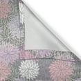 thumbnail image 4 of Ambesonne Pink and Grey Grommet Curtain Single Panel, Botanical Blossom, 50"x60", Blush Lilac Grey, 4 of 5