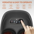 thumbnail image 6 of Foot Massager with Heat, Shiatsu Feet Massager Machine for Relax, Black, Gifts, 6 of 6