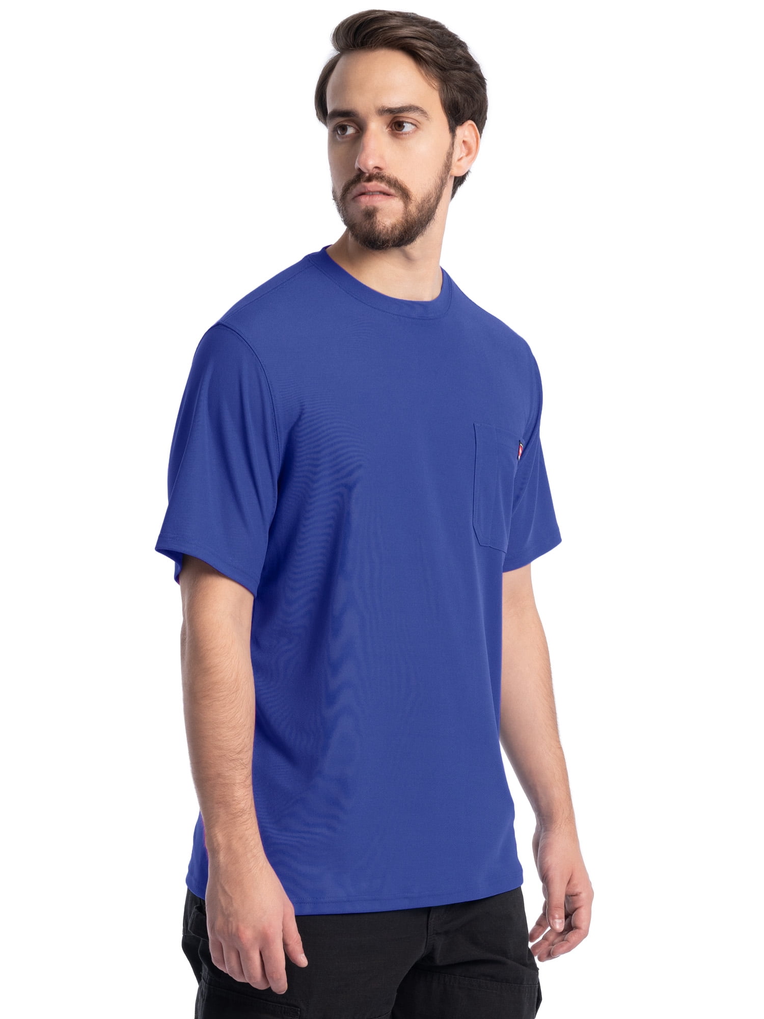 Wrangler Workwear Men's Short Sleeve UPF30 Performance Tee, Size S-5XL and LT-4XLT