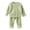 Green, variant on Kids Fuzzy Sweater Pants Set 2 Piece Padded Warm Winter Plush Pullover Tops Joggers Pants Outfits Toddler Fleece Clothes