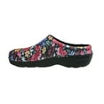 thumbnail image 4 of totes Women's Ultra Tough Super Comfy Lightweight Durable Gardening Clog (Black Gardening Floral, 6), 4 of 6