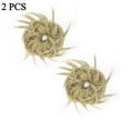 thumbnail image 2 of LELINTA 2PCS Updo Messy Wavy Hair Bun Tousled Messy Updo Bun Extensions Band Donut Chignons Scrunchies Ponytail Hairpiece Extension,45g, 2 of 7