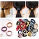 thumbnail image 5 of 40 piezas de gomas para el pelo, bandas para el pelo antideslizantes y sin costuras para cabello grueso, pesado y rizado, ligeras, muy elásticas y estirables, 5 of 5