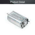 thumbnail image 3 of Huggegwe Mini Moteur DC 6V 23000RPM Micro Moteur Électrique à Couple Élevé Arbre Rond pour Bateau RC Jouets Avion Modèle DIY Passe-Temps, 5 Pcs CJB91-113771, 3 of 4