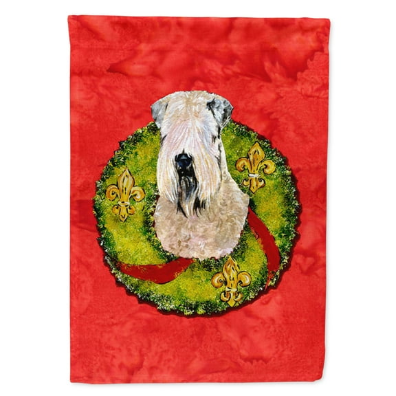 Carolines Treasures SS4178-FLAG-PARENT Wheaten Terrier Soft Coated Flag  multicolor