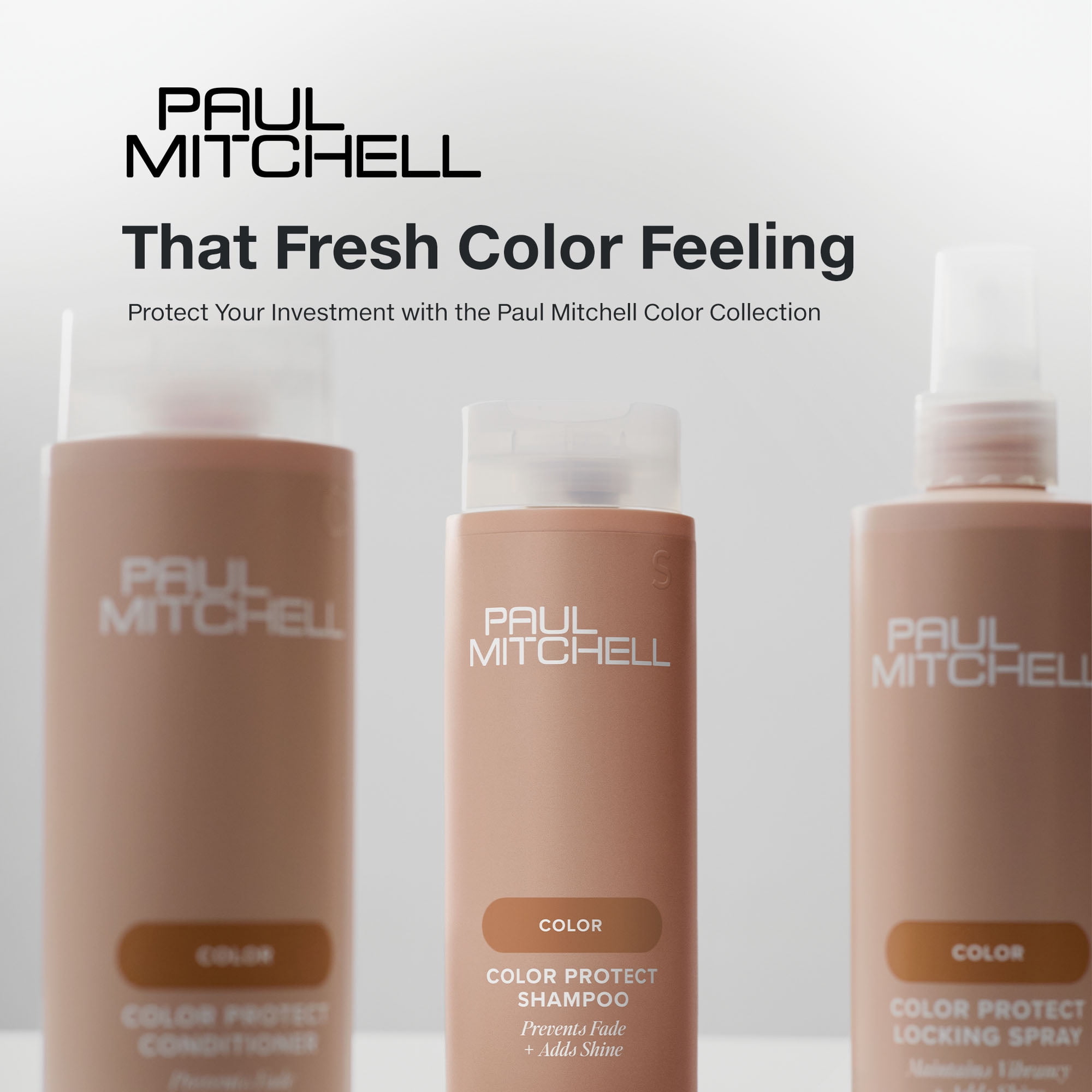 Paul Mitchell Color Protect Shampoo, Prevents Fade + Adds Shine, For Color-Treated Hair, 10.14 fl oz.