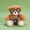 G, variant on Cute Teddy Bear Plush Stuffed Toy, Unlabeled with White Tulle Dress 10Inch