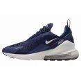 thumbnail image 2 of Nike Air Max 270 Men's Shoes Midnight Navy Metallic Silver White AH8050 406, 2 of 6