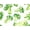 Broccoli Pattern, variant on FORMRS Acrylic Clipboard with Low Profile Clip Standard A4 Letter Size, 12.5" x 9", Broccoli Pattern