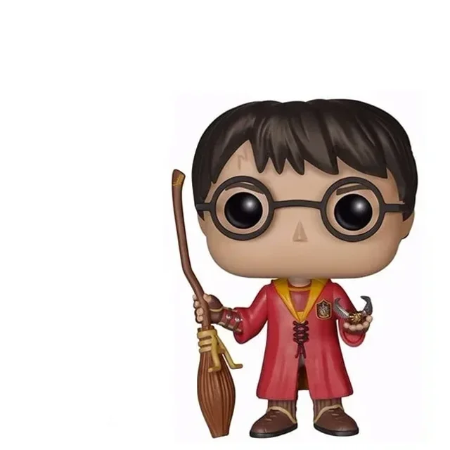 NEW FUNKO POP Voldemort Snape Luna Dobby Hermione Ron Malfoy Potter Rubeus Vinyl Action Doll Series Model Toys for Children's