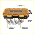 thumbnail image 3 of Juego de zócalos de bits de unidad DEWALT, unidad de 3/8, SAE/métrica, 17 piezas (DWMT73806), 3 of 3