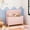 Pink, variant on Peispie Kids Toy Storage Chest with Flip Top Lid, Large Capacity Wooden Toy Box for Playroom Bedroom, Safety Hinged Storage Bench for Children, White