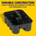 thumbnail image 4 of Rubbermaid Commercial Products Deluxe Janitorial-Housekeeping Carry Cleaning Caddy, Black, 4 of 4