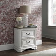thumbnail image 4 of Liberty Furniture Industies, INC King Upholstered Bed, Dresser & Mirror, Chest, Night Stand - Antique White, 4 of 4