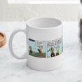 thumbnail image 4 of CafePress - Catcher Thoughts Mug - 11 oz Ceramic Mug - Novelty Coffee Tea Cup, 4 of 6