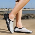 thumbnail image 3 of 1 par de zapatos acuáticos, diseño de orificio de drenaje, zapatos de vadeo sin cordones, transpirables para hombres y mujeres Hugtrwg Para estrenar, 3 of 9