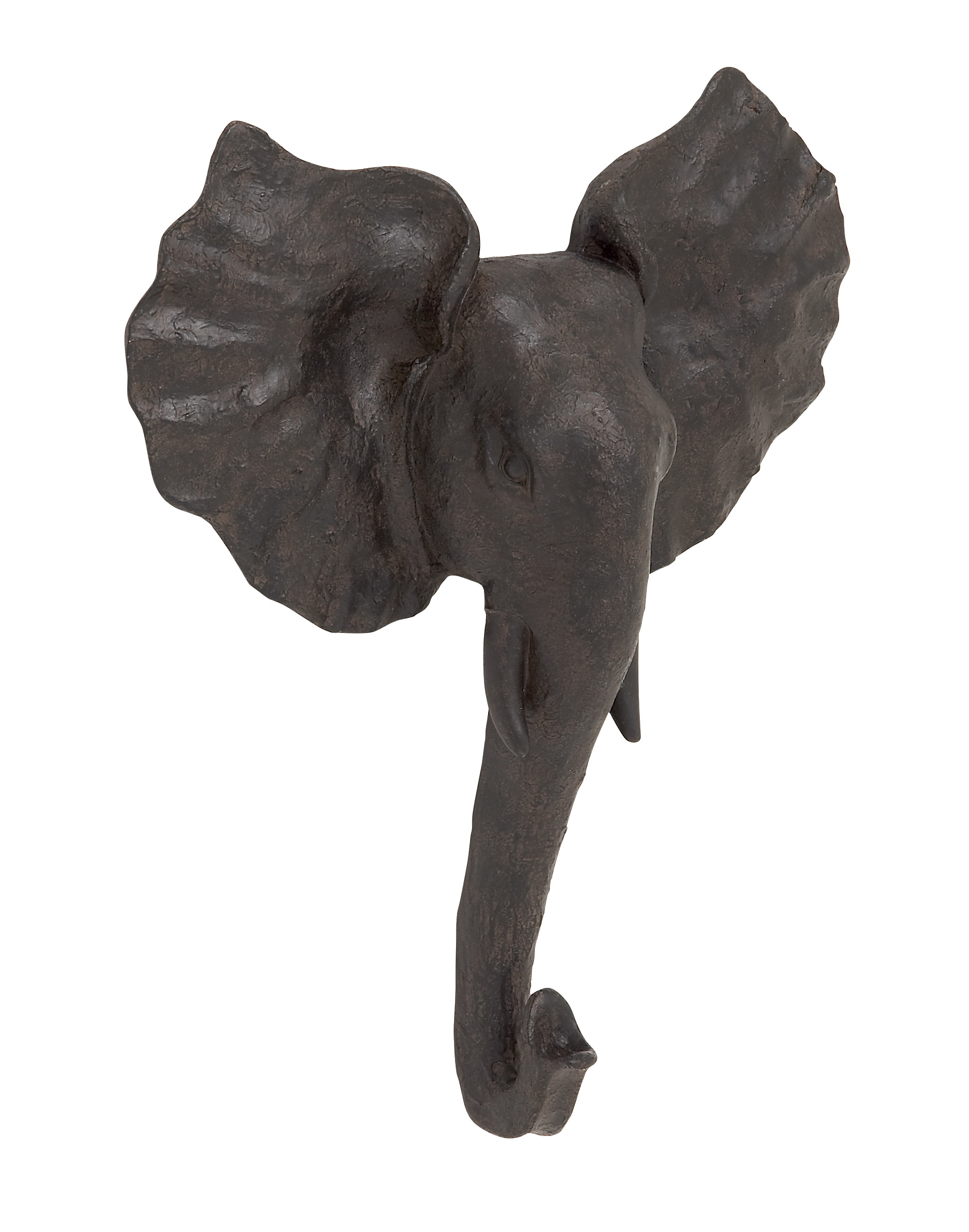 Grand Polystone Elephant Trophy Head