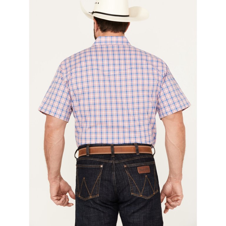 Wrangler 112326368 SUM23 MENS WR SS SNAP - MWR22303M Multi XXL  