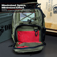 thumbnail image 5 of DDT Night Stalker Small EDC Sling Bag with DDT Logo Patch, Color Bloodline, 5 of 8