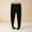 Z01-Black, variant on Bmisegm Thermal Trousers for Women Crew Neck Fleece Lined Thermal Pants Winter Trousers Slim Leggings 1 Pack Pants Thermal Leggings Underwear Winter Clothes for Women Black XXL