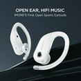 thumbnail image 4 of 1MORE Fit S50 Open Ear Wireless Earbuds with Charging Case, White, 4 of 10