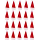 thumbnail image 1 of 10 piezas/20 piezas Mini sombreros de Papá Noel Sombrero de piruleta navideño Manualidades Mini sombrero de Papá Noel Decoraciones para la mesa de la cena navideña, 1 of 5